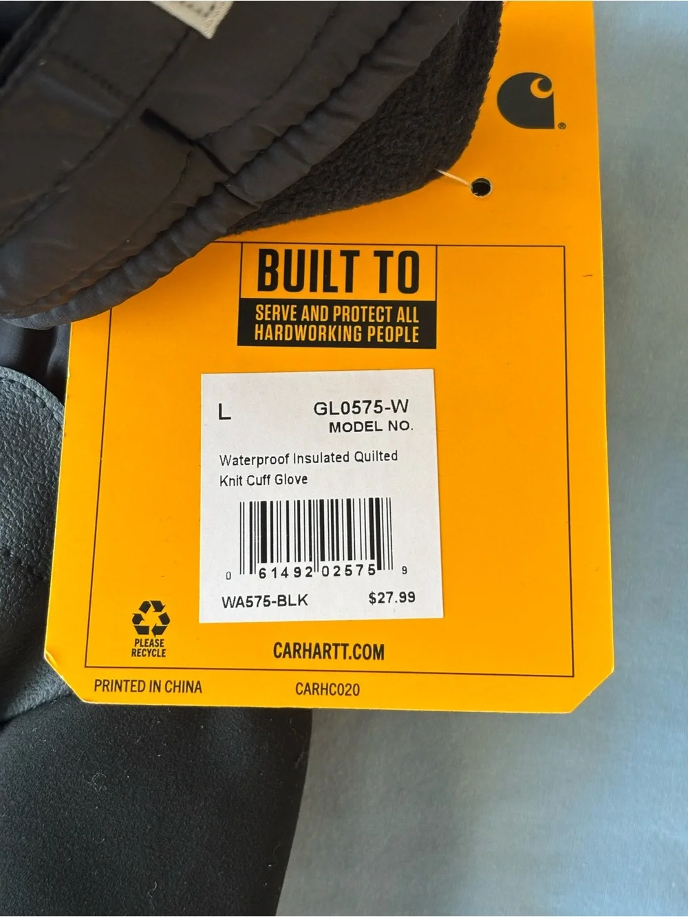 Carhartt water resistant